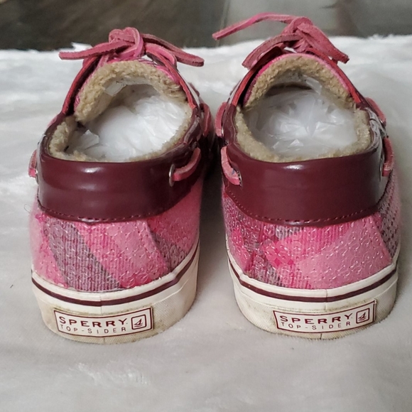 Sperry Top Sider Bahama Rose Sequin Cord Plaid - Picture 4 of 8